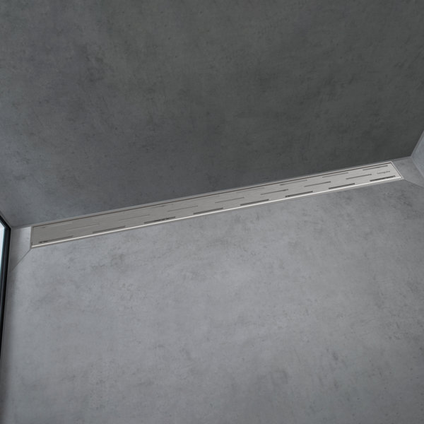 Hansgrohe Rain Match Trim Classic 39 3/8" Linear Grid Shower Drain